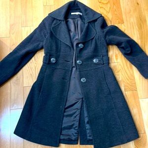 Grey Kenneth Cole Pea coat Size 6